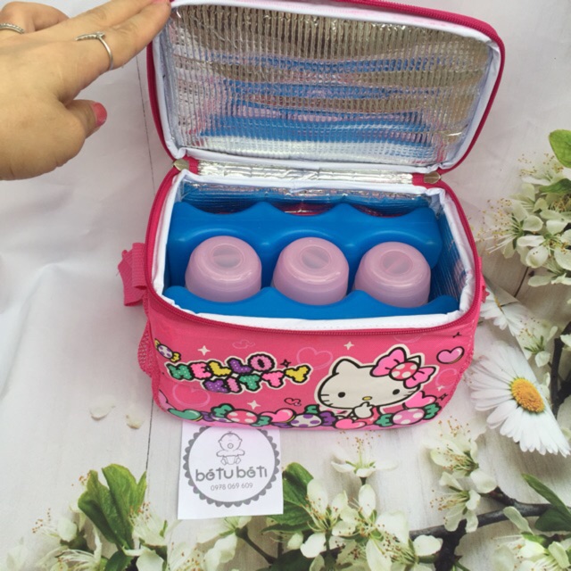 Túi giữ nhiệt giữ lạnh HELLO KITTY, Doremon, Frozen
