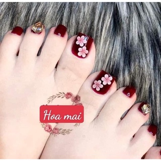 Hoa mai bột đính móng tay (giá 1 bông )