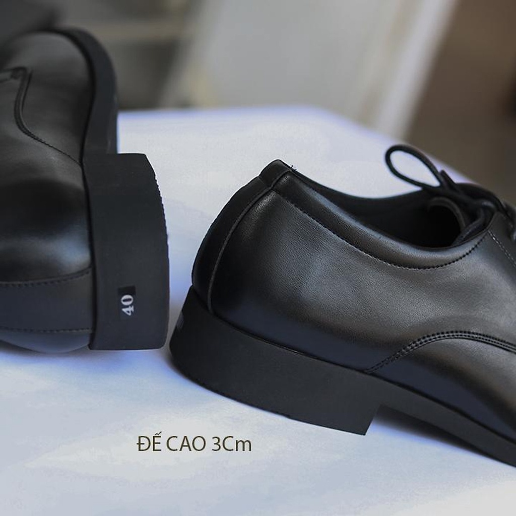 Giầy Tây Nam Da Bò Buộc Dây Mã H60
