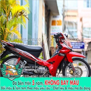 Tem rời Sirius Spark Nano đỏ đen -1