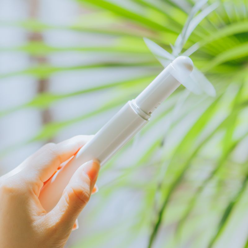 Quạt Mini Cầm Tay Hình Cây Bút Dùng Khi Đi Du Lịch