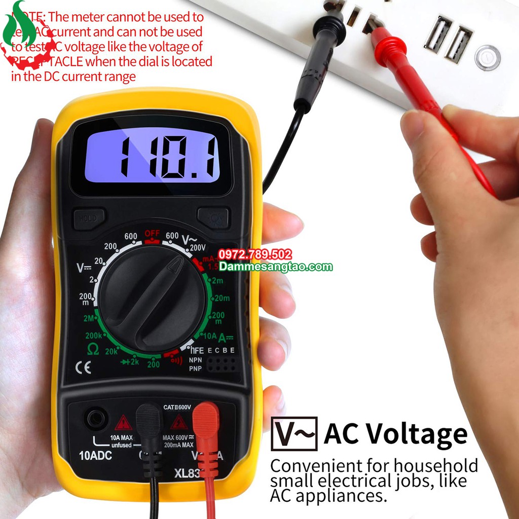 Đồng hồ đo vạn năng XL830L