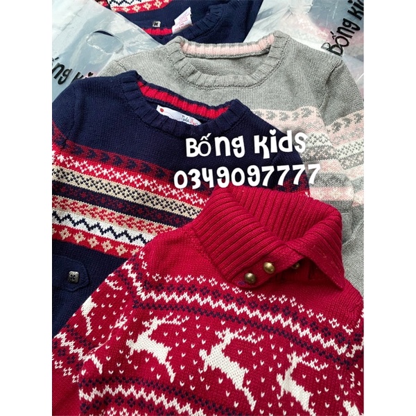 Váy Len Bé Gái Noel Jarquad(cắt tag)