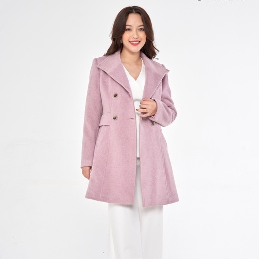 Áo khoác dạ nữ cổ bẻ HeraDG - WAM20020