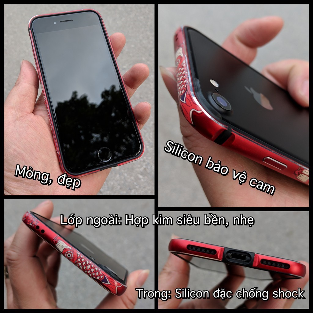 Ốp viền iPhone X / XS độc lạ Lofter