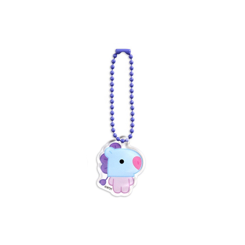 XiaoboACC Móc Khóa Hình Các Nhân Vật BT21 Xinh Xắn Dễ Thương