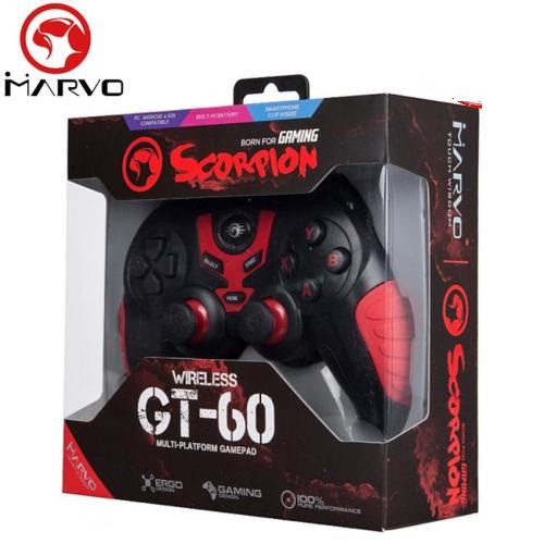 TAY CẦM CHƠI GAME, TAY BẤM GAMEPAD MARVO GT 60 BLUETOOTH