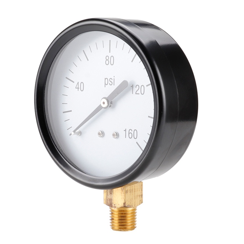 Đồng Hồ Đo Áp Suất Không Khí 1 4 Inch Đường Kính 80mm Chuyên Dụng