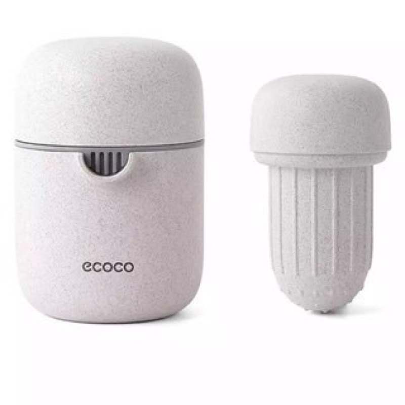 Dụng cụ vắt cam Ecoco kiêm ép hoa quả 2in1 tiện lợi chất liệu nhựa lúa mạch an toàn sức khỏe  nhỏ gọn dễ dàng mang đi