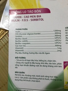 Táo bón Inumax