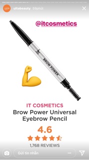 Chì kẻ chân mày It cosmetics mini có hộp
