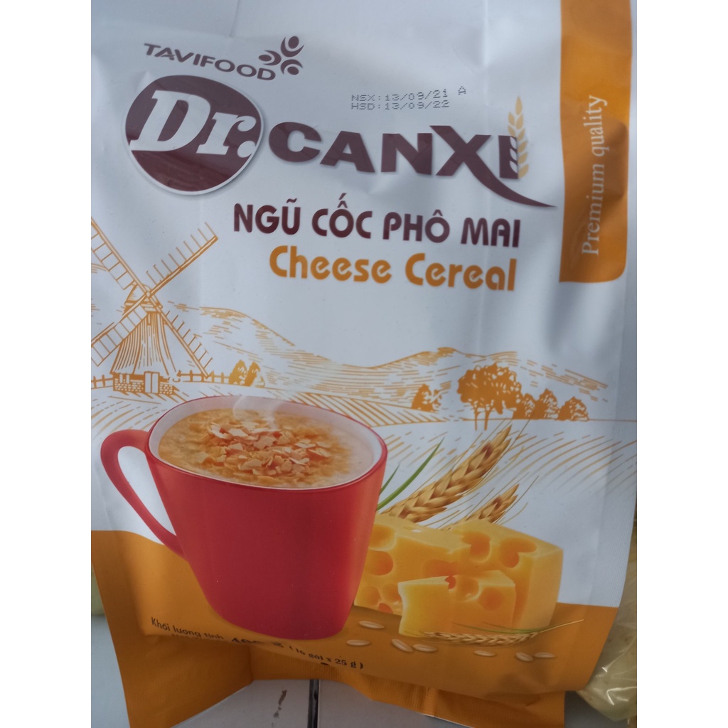 Ngũ cốc phô mai Dr Canxi gói 400gr