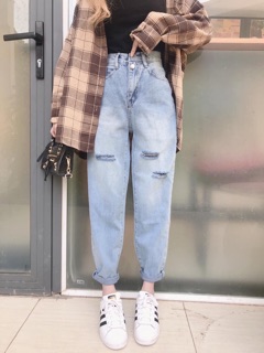 Baggy Jeans 2 Nút 2PT