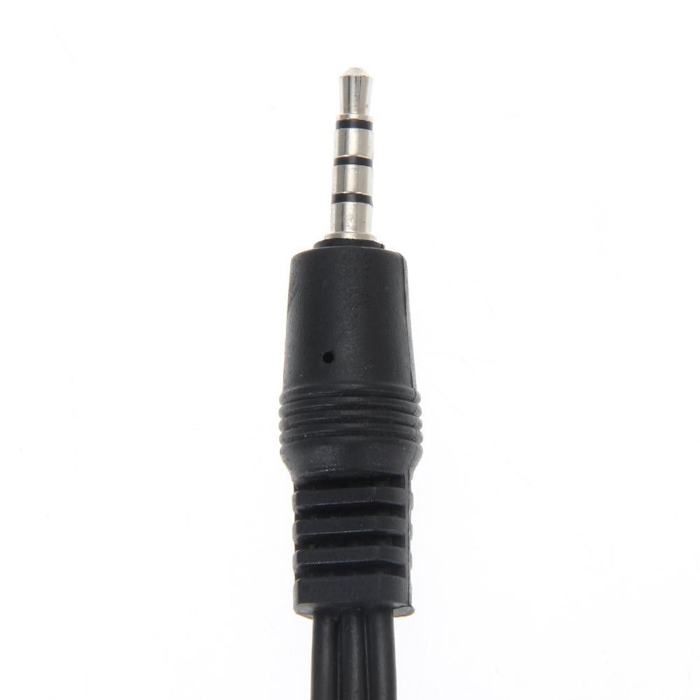 1.2M dây cáp âm thanh chia quang AV từ JA 3.5mm sang 3 đầu RCA đa năng