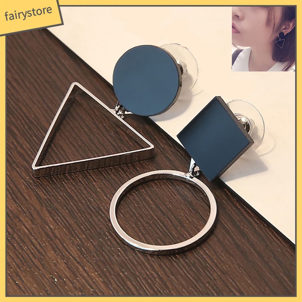 Bông tai hình học thời trang cá tính cho nữ