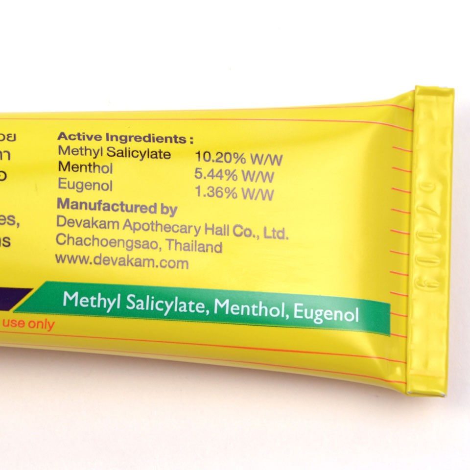 Dầu Xoa Bóp Muay Cream Thái Lan 100 gram