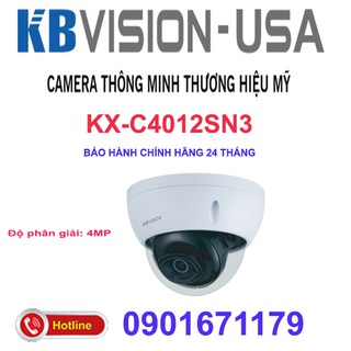 Camera IP Dome hồng ngoại 4.0 Megapixel KBVISION KX-C4012SN3