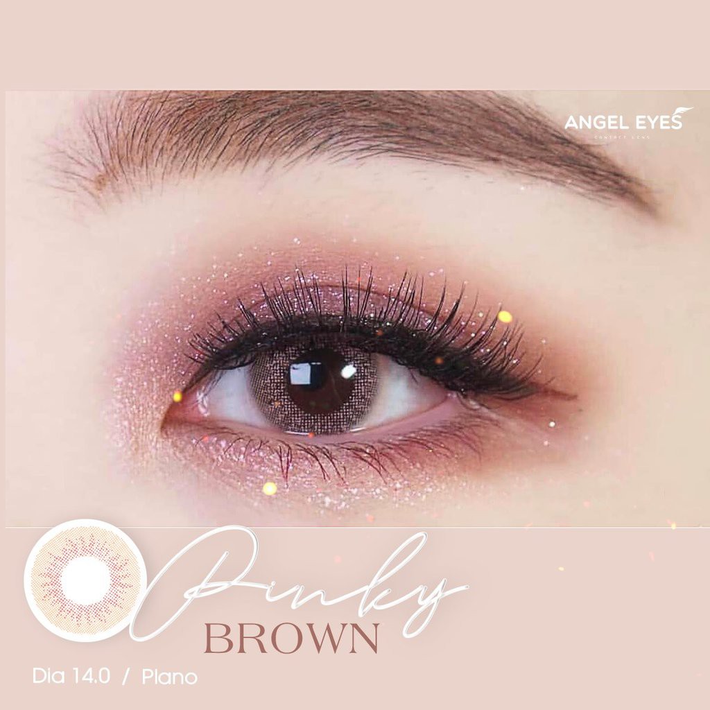 KÍNH ÁP TRÒNG PINKY BROWN - DK MEDIVISION |