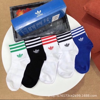 Tất 3 lá cao cổ adidas