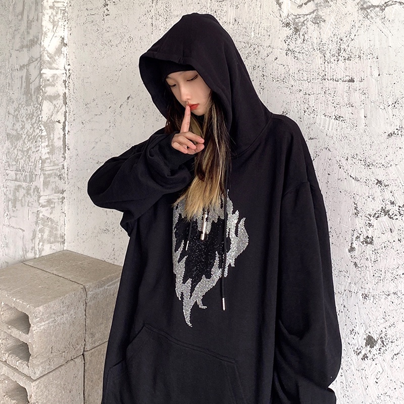 NRVP Áo Hoodie Dáng Rộng Thời Trang Hàn Quốc 2022 Dành Cho Nữ