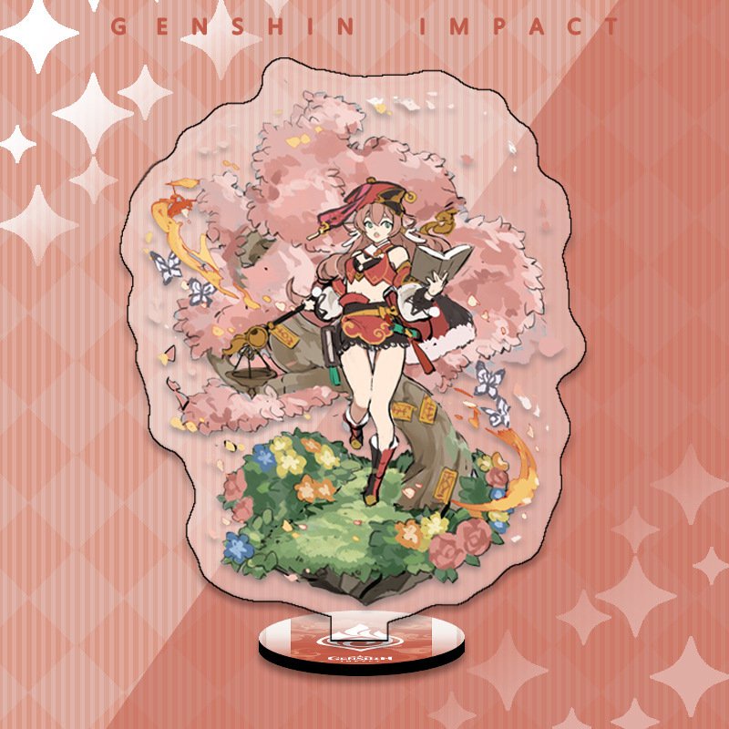 (mẫu mới) Standee Genshin Impact game tượng acrylic mica trong mô hình trang trí