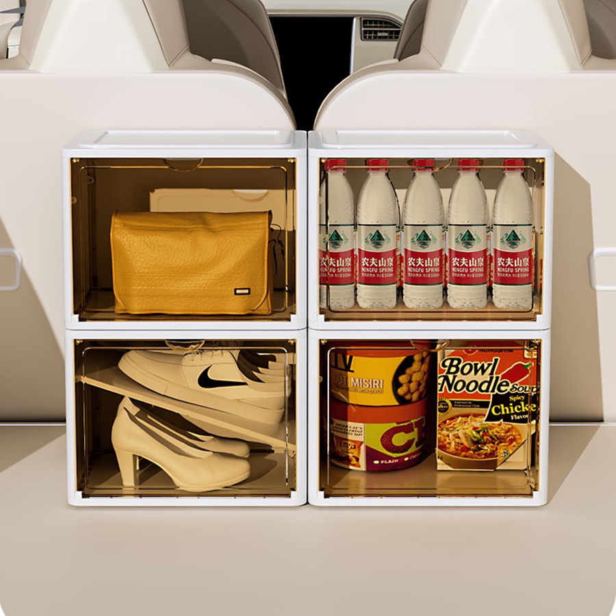 AladdingHộp Đựng Giày Trong Suốt Có Thể Gập Lại Tiện Dụng