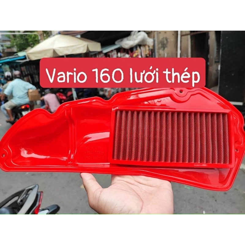 Ốp Pô E VARIO 160 2022->2023 Đời Mới Màu Khói trông Suốt