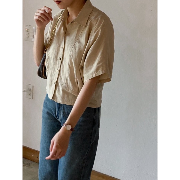 𝐒𝐚𝐦𝐢 𝐒𝐡𝐢𝐫𝐭𝐬 - Sơ Mi Linen Dáng Ngắn