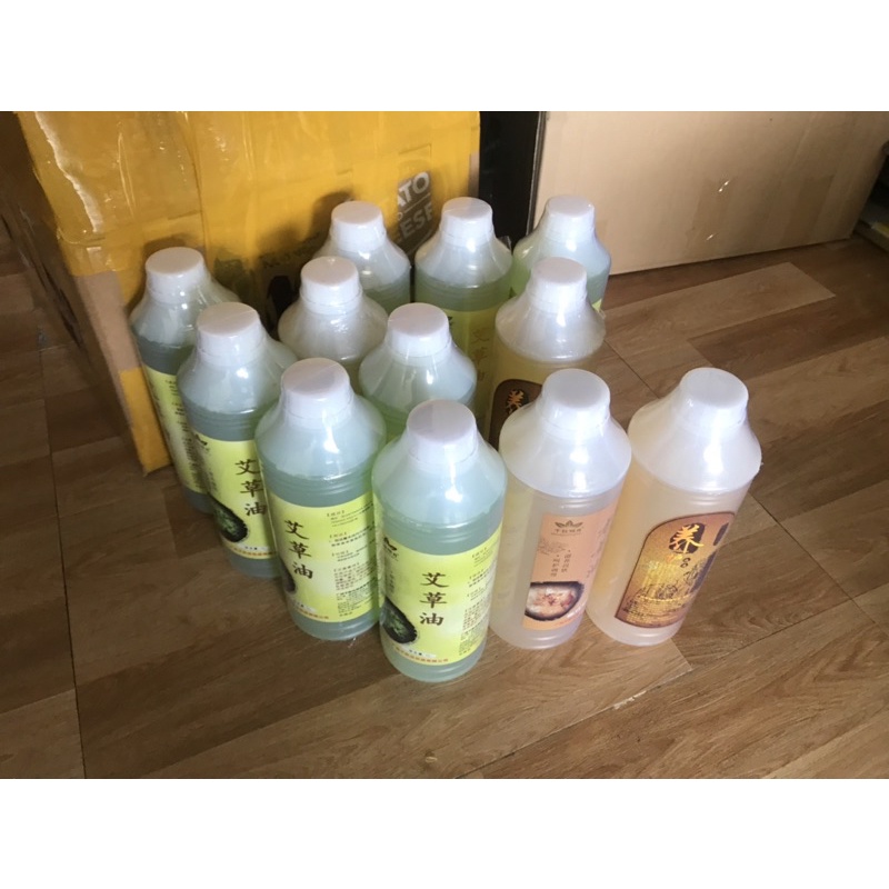 Tinh dầu ngải cứu -gừng masager body 1lit chai