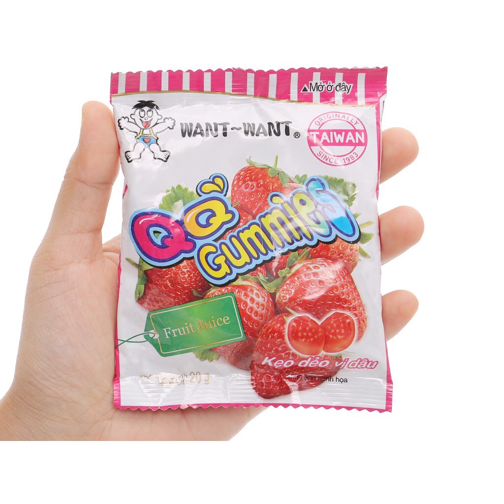 Kẹo dẻo trái cây Want Want Taiwan 20g