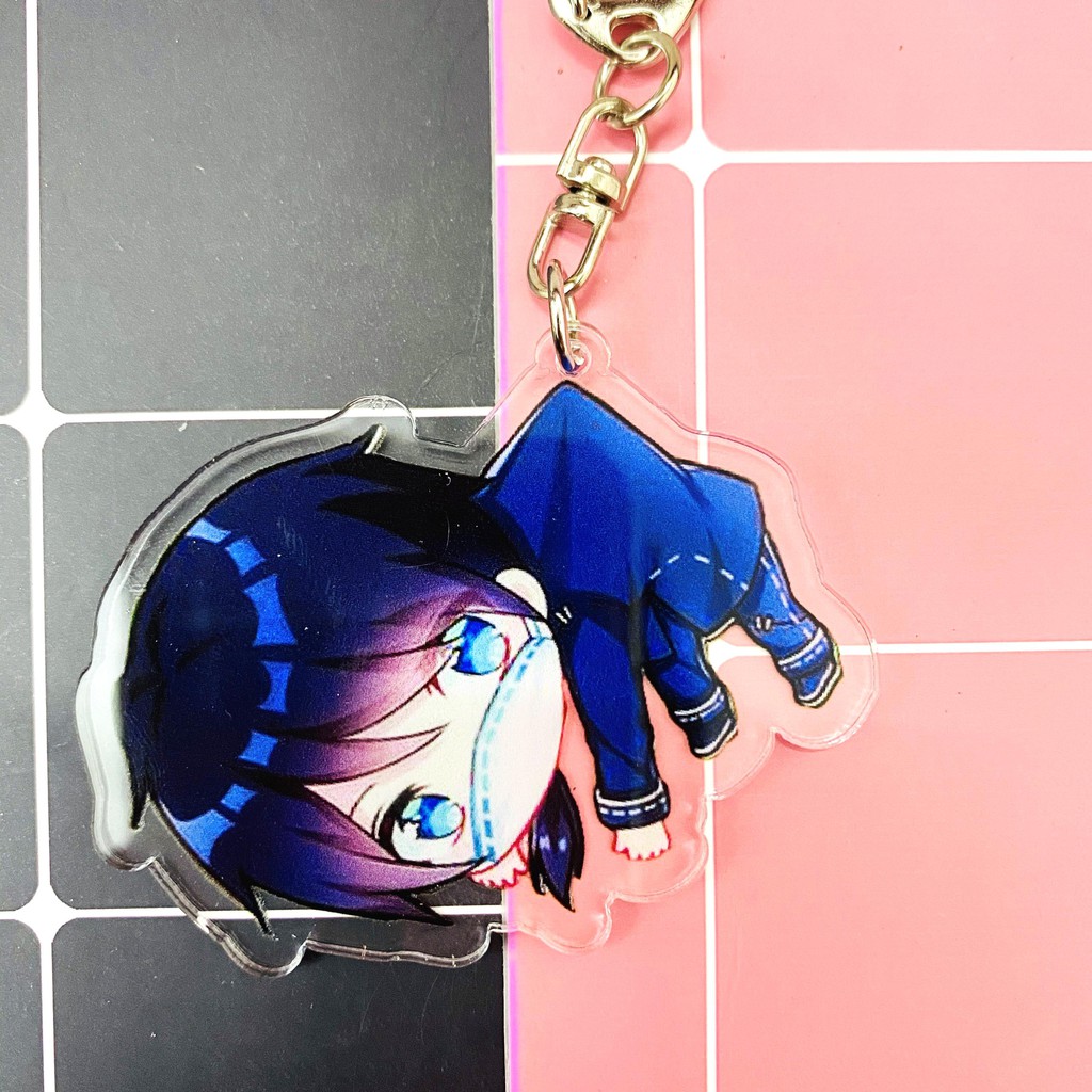 ( Mica trong acrylic ) ( Mẫu 2) Móc khóa anime Identity V Nhân cách thứ năm ver treo chibi anime