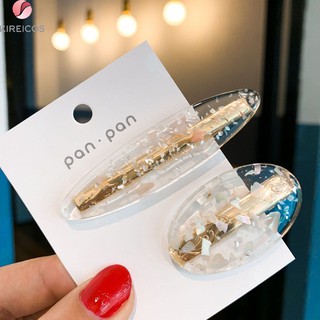 Set 3 Kẹp Tóc Họa Tiết Đá Nhiều Kiểu