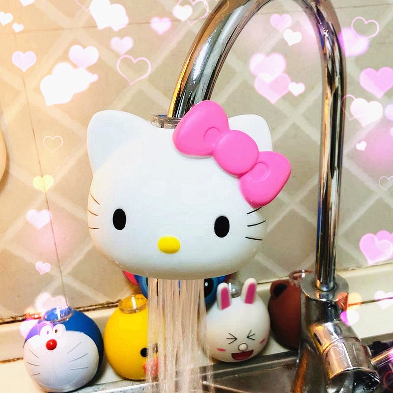 Đầu Lọc Gắn Vòi Nước Hình Hello Kitty Xinh Xắn