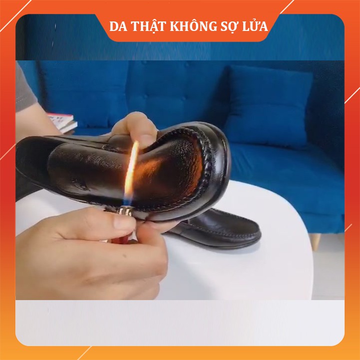 Giày Lười Nam Đẹp [DA BÒ THẬT 100% - TIỀN NÀO CỦA NẤY] Giày lười nam cao cấp,Tặng Hai Đôi Tất Lười Dày Dặn, Cao Cấp -GLD | BigBuy360 - bigbuy360.vn