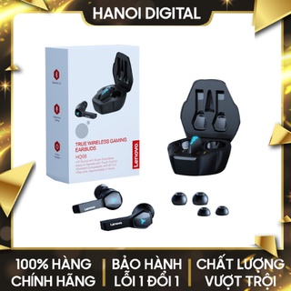 Tai nghe Bluetooth Lenovo HQ08 TWS ,Tai nghe chống nước HiFi Âm nhạc chơi game Tai nghe thể thao Bluetooth không dây