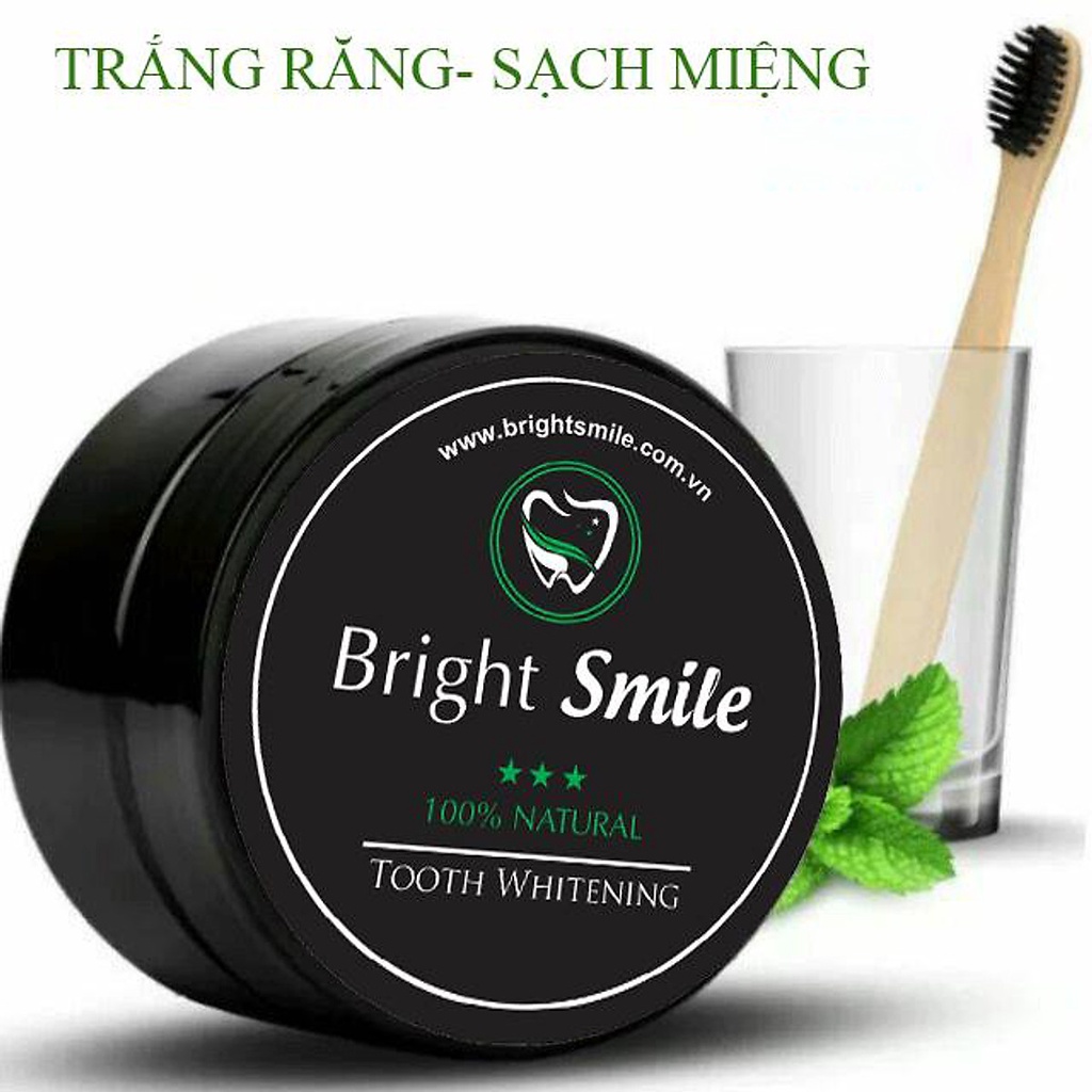 Bột Trắng Răng Than Hoạt Tính Bright Smile