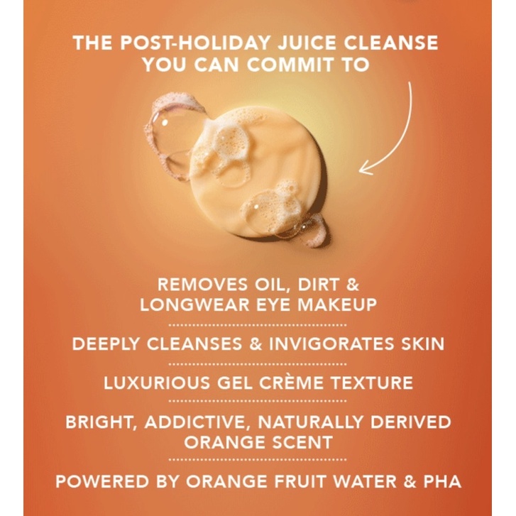 🍊 Ole Henriksen Truth Juice Daily Cleanser - Sữa rửa mặt sáng da - Minisize 7ml