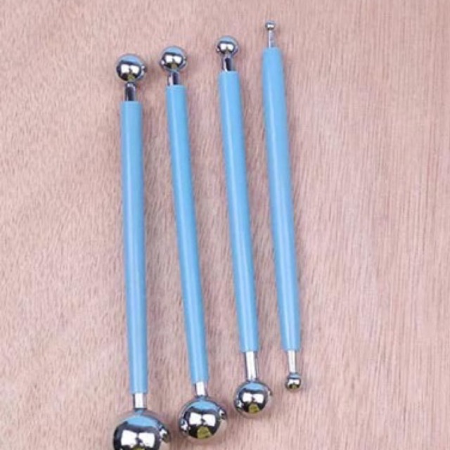 Bộ 4 cây lăn inox làm cánh hoa