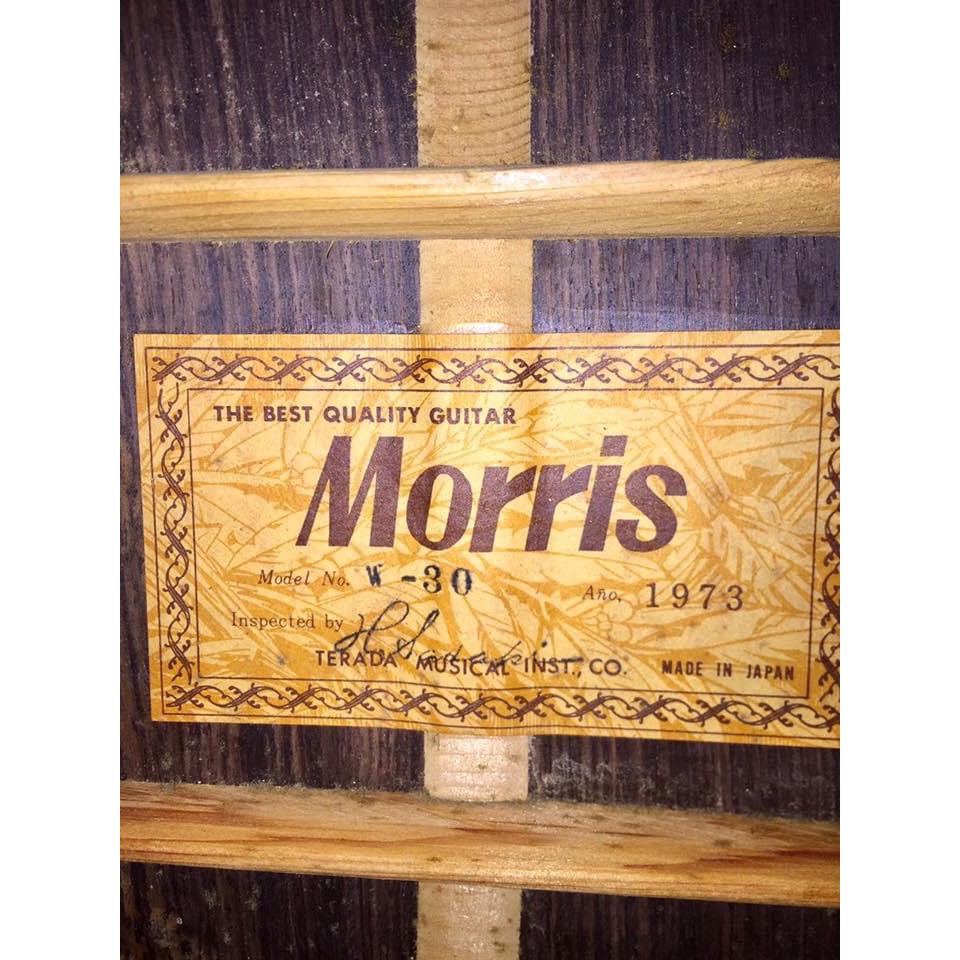 Đàn Guitar Acoustic Morris W-30