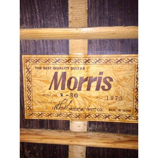 Đàn Guitar Acoustic Morris W-30