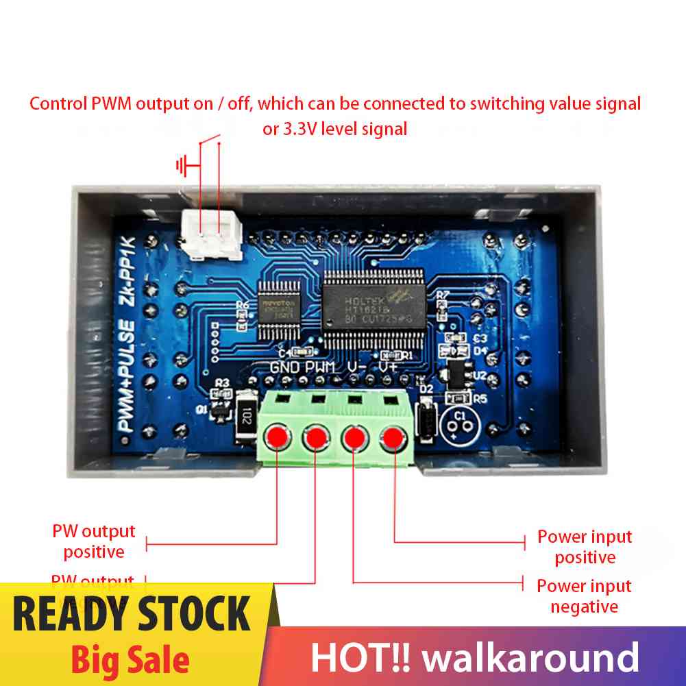 Máy Phát Tín Hiệu Xung ZK-PP1K 1 Kênh 1Hz-150KHz