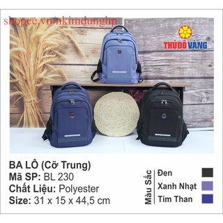 Balo Thủ Đô Vàng ( cỡ trung) --- Mã SP : BL 230