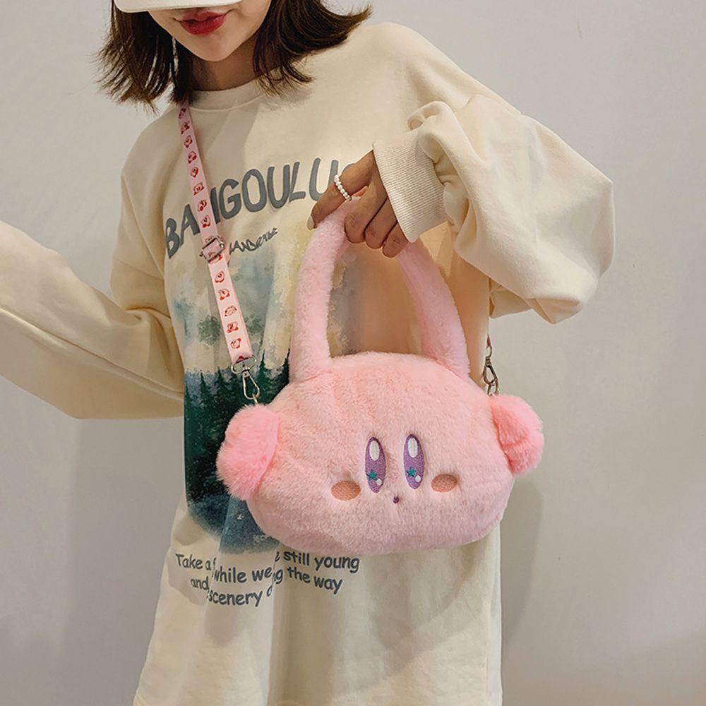 Túi Đeo Chéo Hình Búp Bê Kirby Kirby Nhồi Bông Dễ Thương Cho Bé
