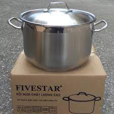 Nồi Luộc Gà Inox 3 Đáy Fivestar Đường Kinh 30cm Dùng Bếp Từ Hàng Chính Hãng, Bảo Hành 5 Năm