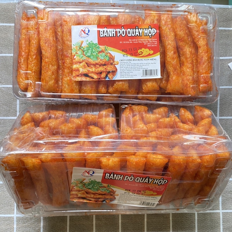 Bánh Pò quẩy, hộp Pò Xiên tuổi thơ 320g