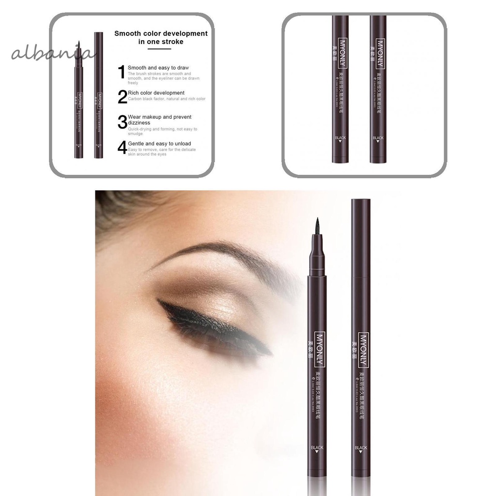 Bút kẻ mắt dạng lỏng màu đen thoải mái dành cho nữ | BigBuy360 - bigbuy360.vn