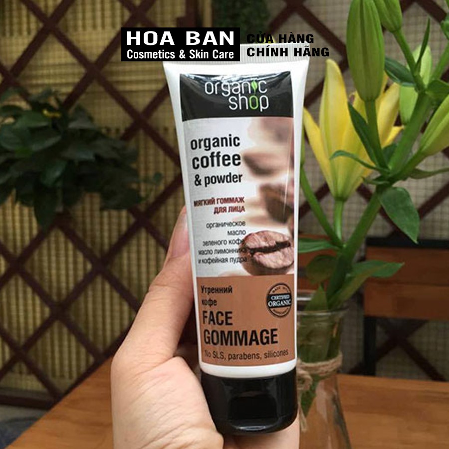 Tẩy tế bào chết Organic Shop (tuýp) - HB0113 | BigBuy360 - bigbuy360.vn