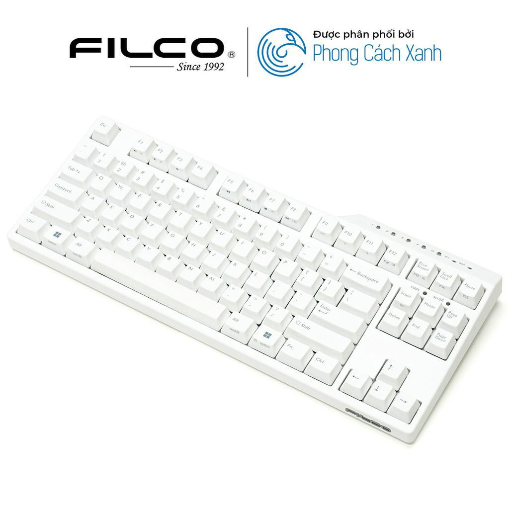 Bàn phím cơ Filco Majestouch Convertible 3 Hakua Fullsize / Tenkeyless - Hàng Chính Hãng