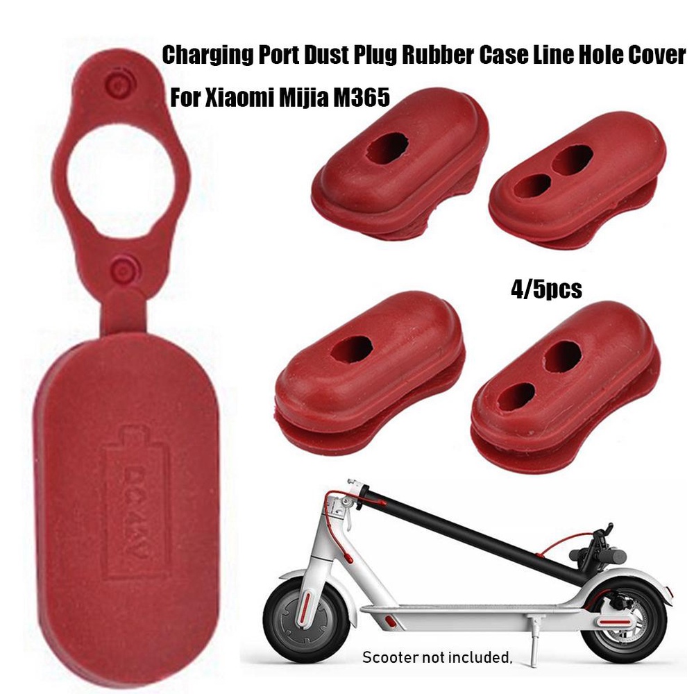 Set 4 / 5 Nắp Đậy Cổng Sạc Chuyên Dụng Cho Ván Trượt Điện XIAOMI M365