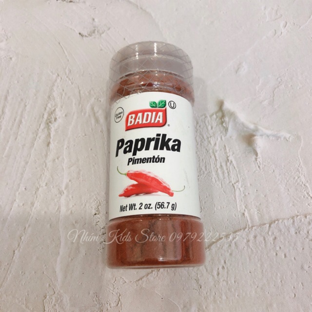 Bột ớt không cay Badia 50g